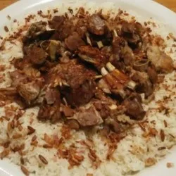 رز ولحم